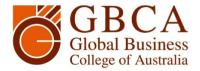 澳洲政府资助课程 Global Business College of Australia (GBCA) Company Logo