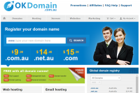 OK Domain Company Logo