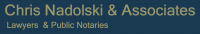 劉小霞國際公證律師 Christ Nadolski & Associates Lawyers & Public Notaries Company Logo